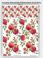 Трансфер для декупажа переводной рисунок для поверхностей 165