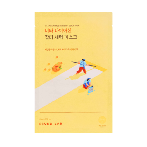 Round Lab Vita Niacinamide Dark Spot Serum Mask 1шт