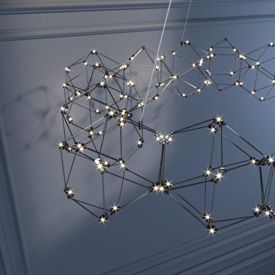 90169/15 / подвесной светильник / черный жемчуг