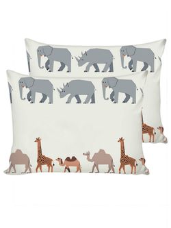 Постельное белье Сказка "Саванна" 1,5-сп Наволочка 50х70 см 1 шт Простынь 150х215 см Пододеяльник 145х215 см, перкаль