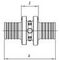 Муфта соединительная PX 16*16 Rehau Rautitan