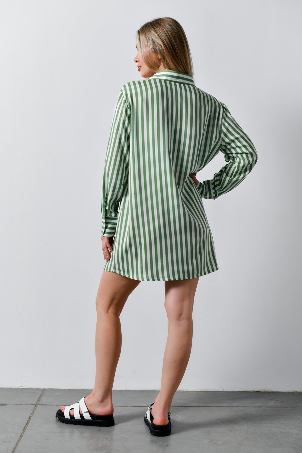 Блузка (рубашка) Тропический рай-2 Виотекс ЗЕЛЁНЫЙ