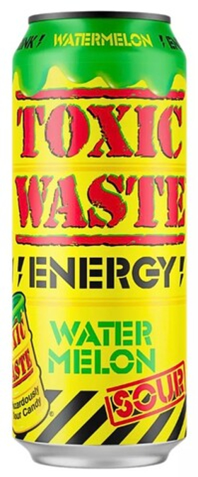Энергетический напиток Toxic Waste Energy Кислый Арбуз 0,5л