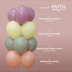 Шар (12''/30 см), Светло-желтый (620), макарунс, 12 шт.