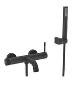 403531-C Смеситель од. для ванны кор. (ЧЕРНЫЙ) ViEiR (10/1шт)