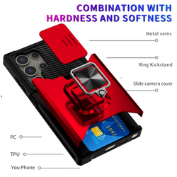 Противоударный чехол Сard Reader Case для Samsung Galaxy S25 Ultra