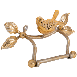 Держатель для туалетной бумаги Птичка Айвори