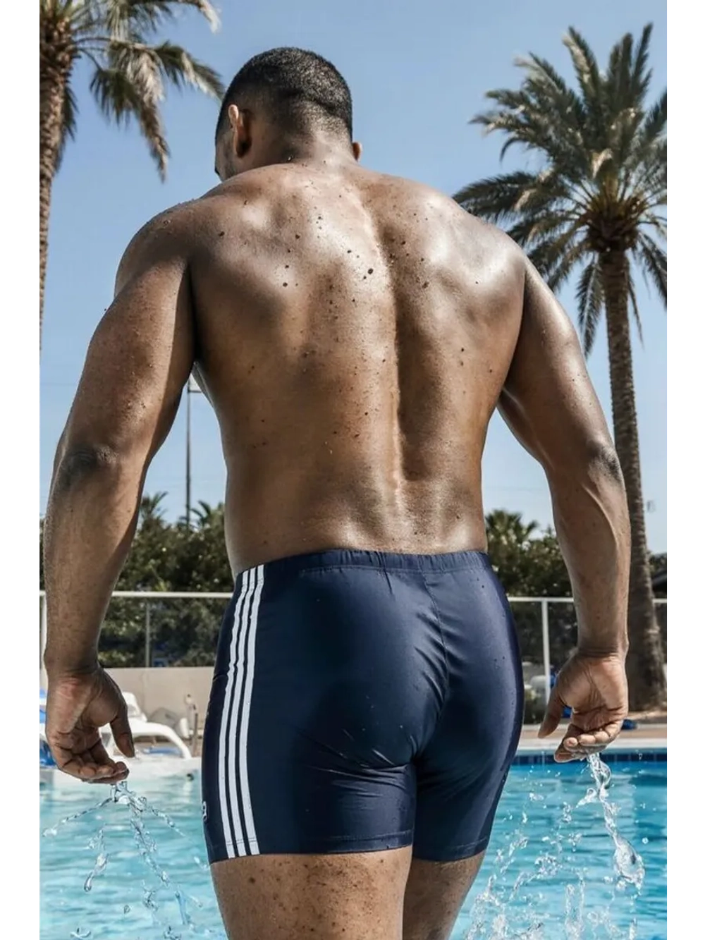 плавки и шорты боксеры купальные для бассейна