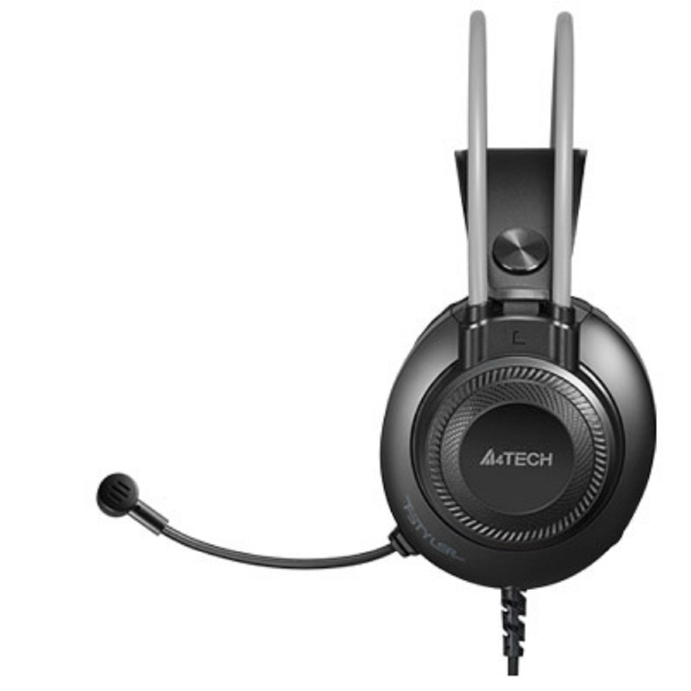 Гарнитура A4Tech Fstyler FH200i серый 1.8м накладные оголовье (FH200I GREY)