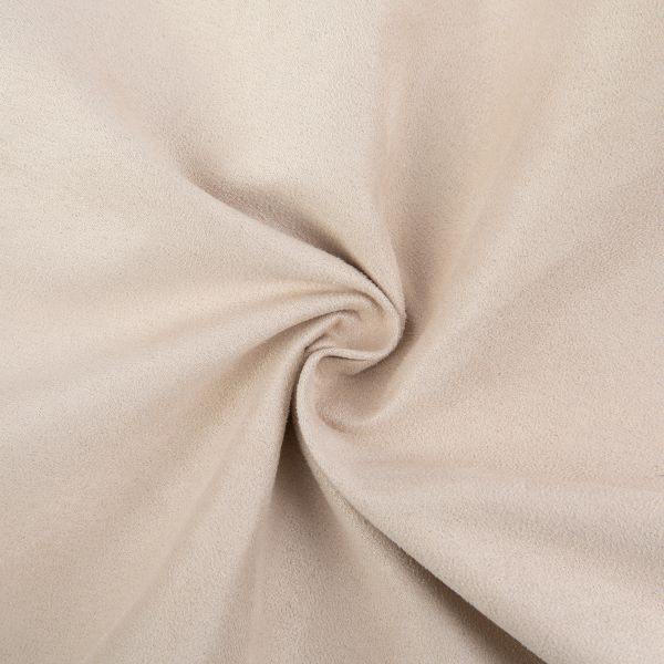 Замша искусственная Woven Suede 175 г/м², 147±2 см / 5 метров, 12-1404 beige (св.бежевый), Peppy Woven Suede
