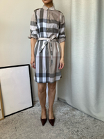 Хлопковое платье Burberry, S