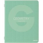 Тетрадь предметная COLOR 48 листов, матовая ламинация, лак, 70 г/м2, ГЕОМЕТРИЯ, клетка, подсказ, BRAUBERG, 403983