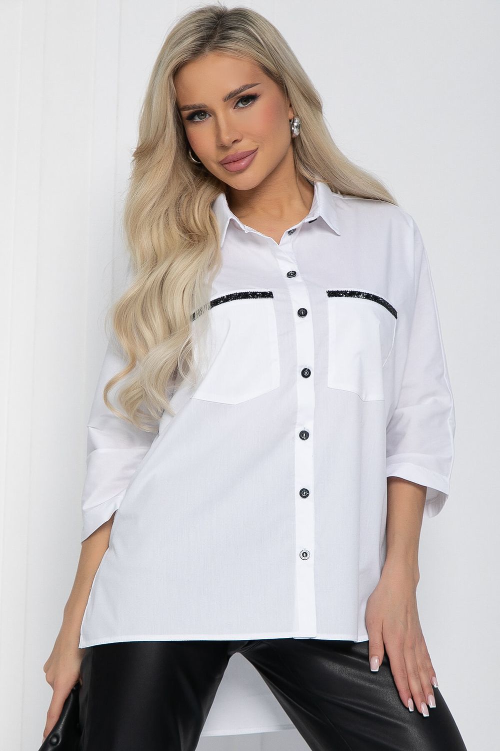 Рубашка Бруно (белая) Б12614-10 LT Collection