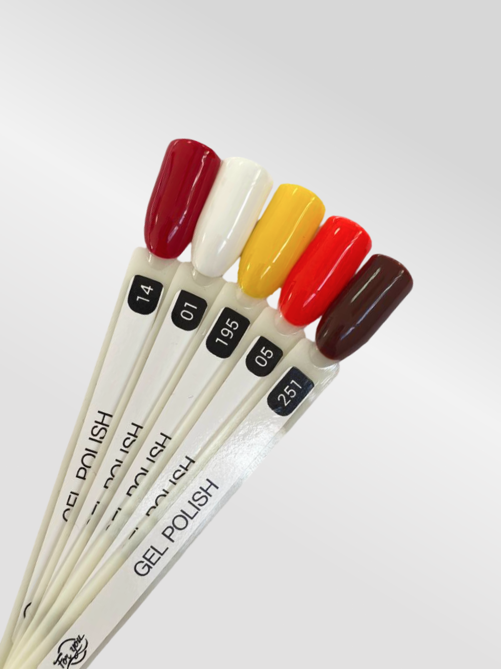 FOR YOU Гель-лак для ногтей осенние набор 5 шт