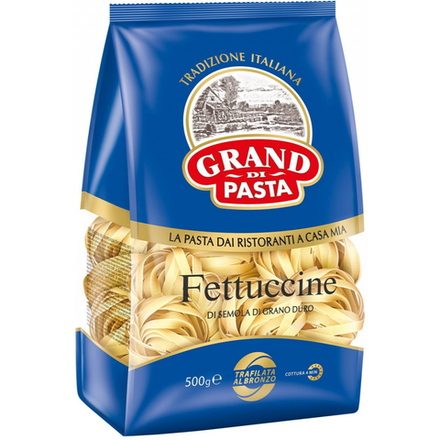 Макароны гнезда Grand di Pasta Fettuccine 500 гр