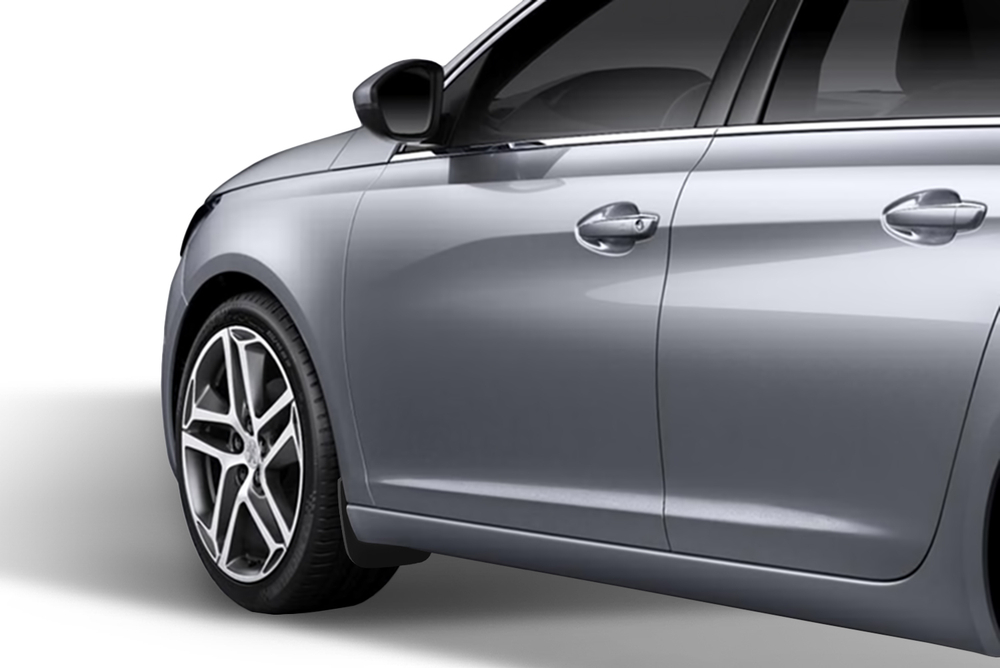 Брызговики передние PEUGEOT 308, 2014- хб. 2 шт.(optimum) в пакете FROSCH.NLF.38.28.F11