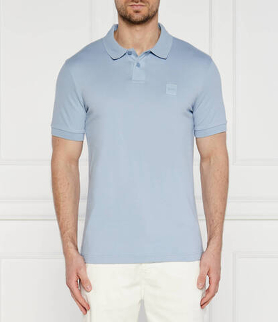 Поло PASSENGER BOSS ORANGE - голубой(50507803)