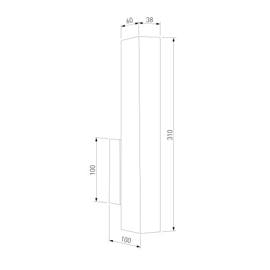 6618 / настенный светильник /Teo
