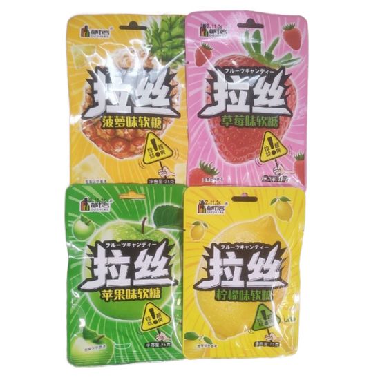 Жевательные конфеты Dushike со вкусом яблока, 22 г (Китай)