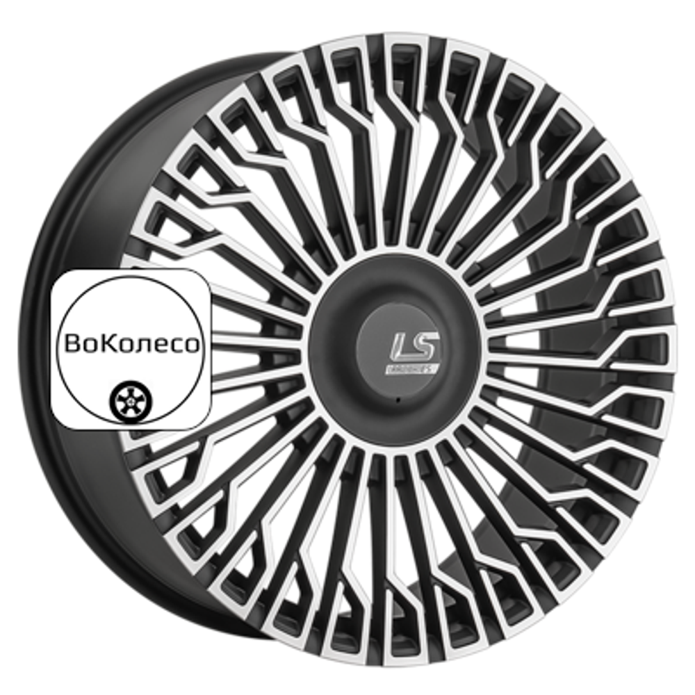 8,5x20/6x114,3 ET45 D67,1 RC99 MBF (конус, Колпак+лого) LS FlowForming