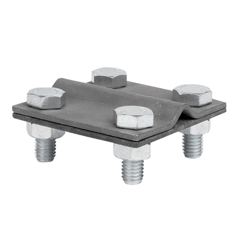 Зажим универсальный полоса 30 - прут 10 (пластина 57x57мм) HZ EKF PROxima lp-55911