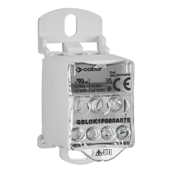 Клеммный (распределительный) блок 1-полюс 80A Schrack Technik IKBC1016--