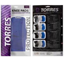 Наколенники спортивные TORRES Active, PRL112223S-03, размер S, пара, синий