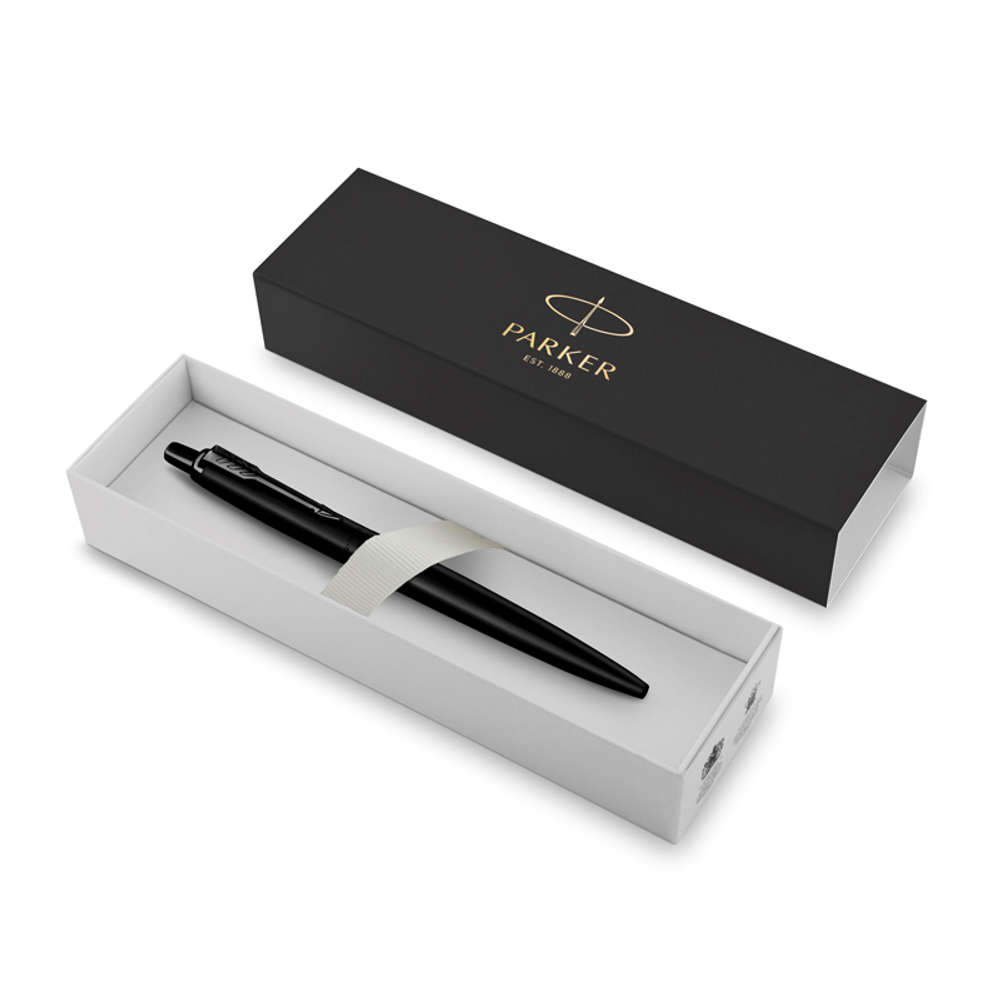 Подарочный набор: Шариковая ручка Parker  Jotter XL SE20 Monochrome в подарочной упаковке, цвет: Black, стержень: Mblue и Ежедневник недатиров