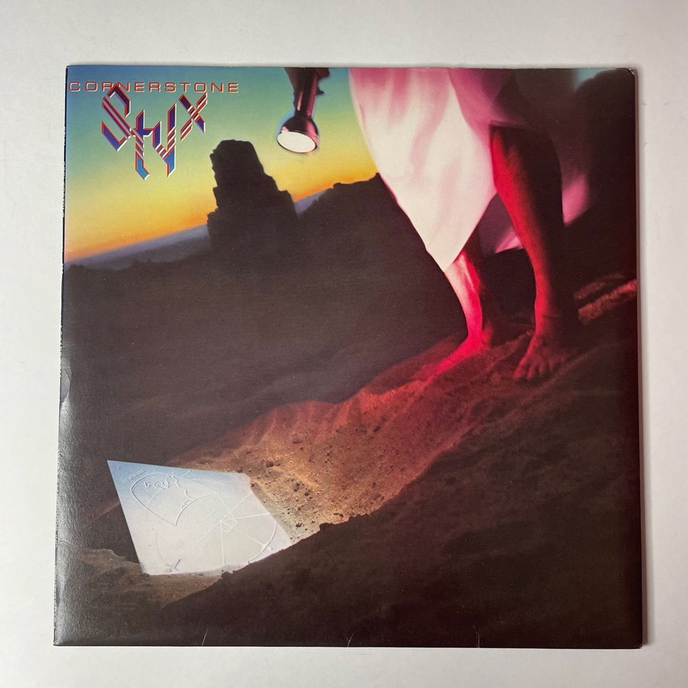 Винтажная виниловая пластинка LP Styx Cornerstone (USA 1979)