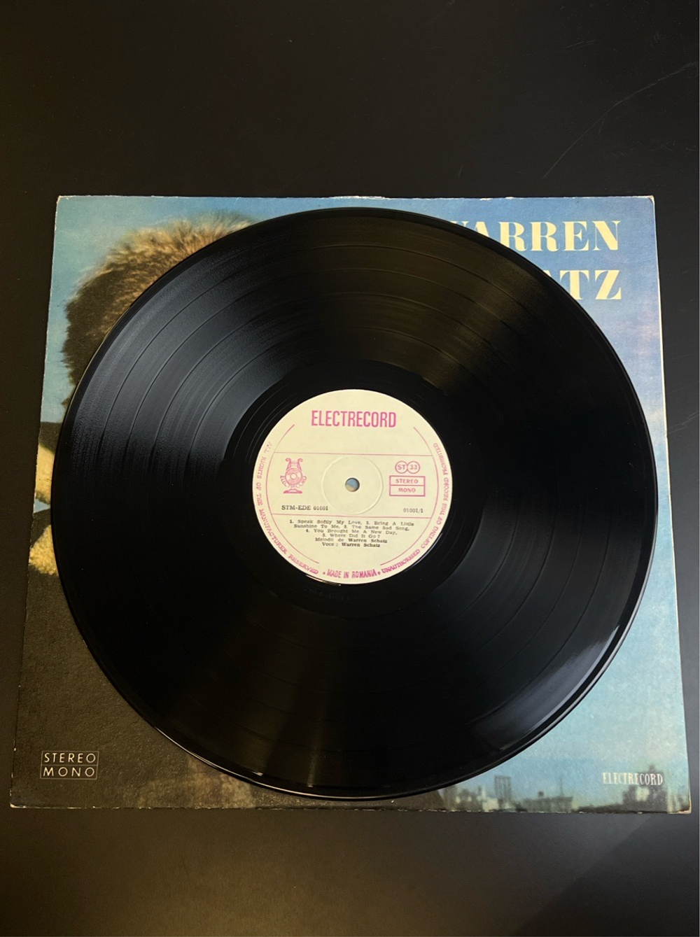 LP Warren Schatz / - Уоррен Шац. Виниловая пластинка 12 дюймов. Electrecord Румыния.