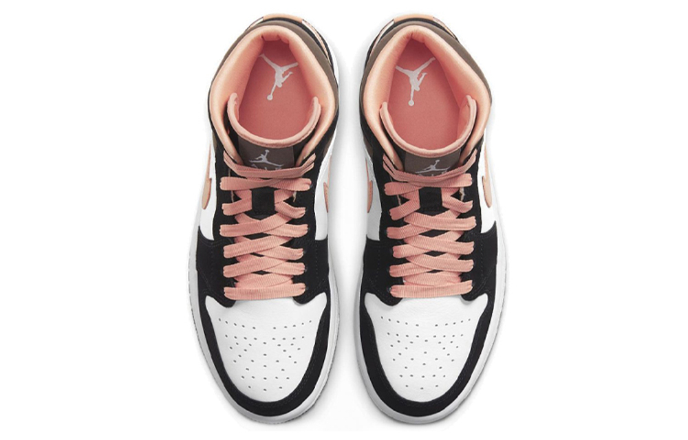 Air Jordan 1 Mid Se 'Peach Mocha' Women's