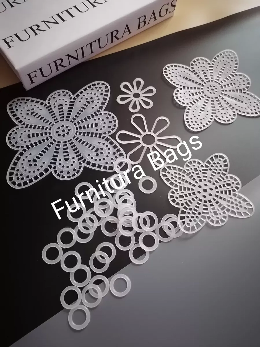 Канва пластиковая Колечки