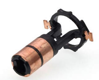 Коллектор якоря генератора 2110-12 (тип Valeo генератор) (пластик кольцо клеммы широк плоск) 230090