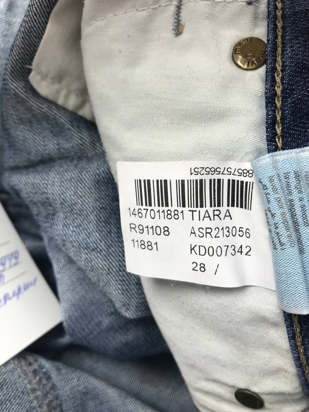 Шорты Mavi Jeans темно-синие 44 размер