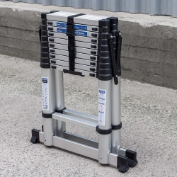 Стремянка телескопическая алюм. бытовая 3.2м (11+11 ступ.) Scheppach Sch-UP320-2