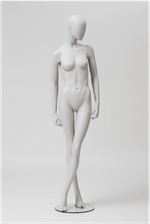 Женский абстрактный манекен Прима 5/Белый матовый