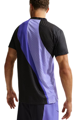 Теннисная футболка Nike Court Slam Dri-FIT ADV - sapphire/dark obsidian/white