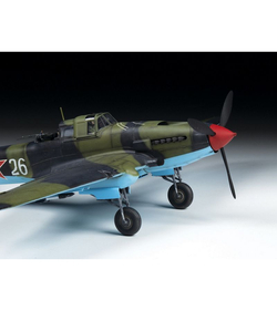 Сборная модель ZVEZDA Советский двухместный штурмовик Ил-2 (обр. 1943), 1/48