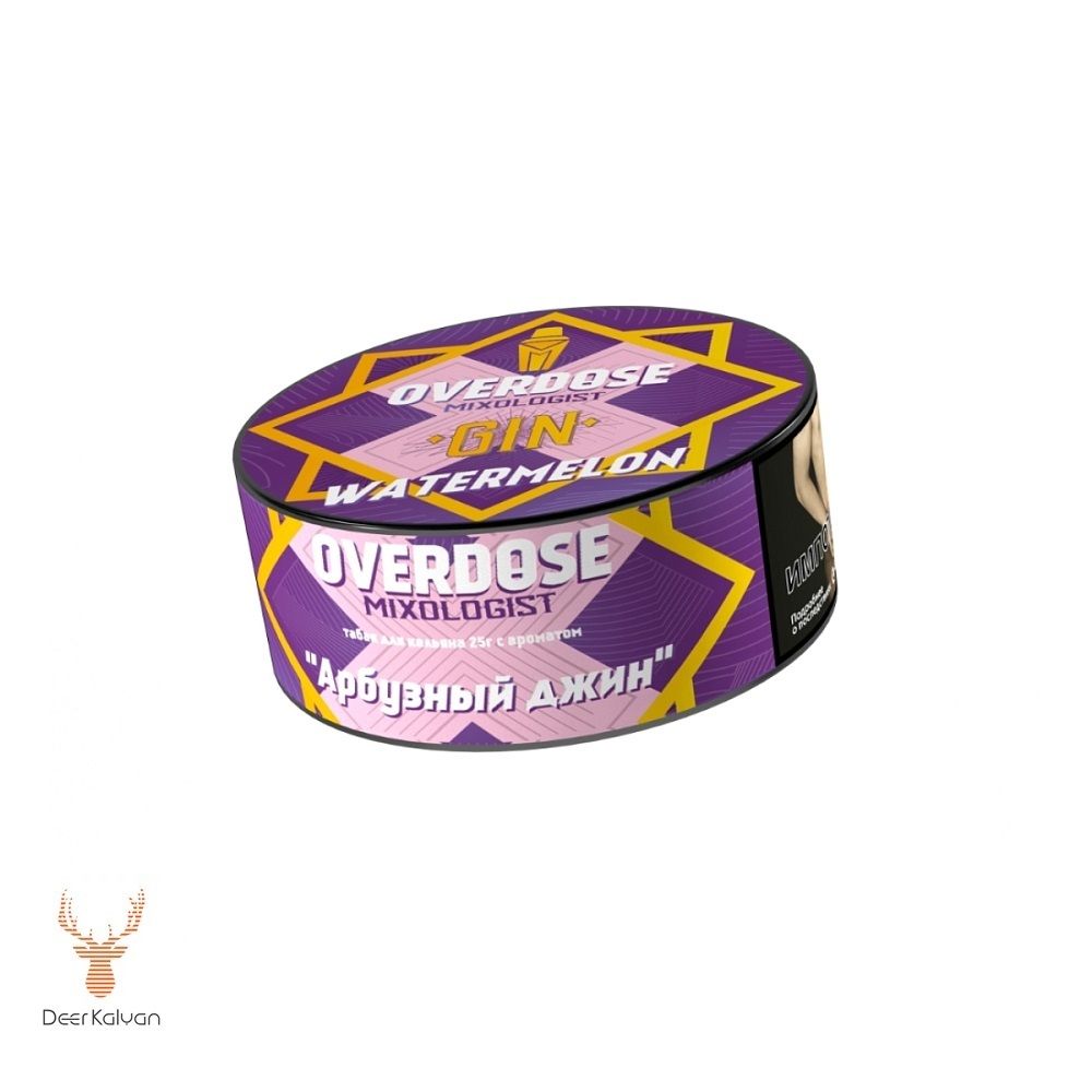 Overdose &quot;Gin Watermelon&quot; (Арбузный Джин) 100 гр.