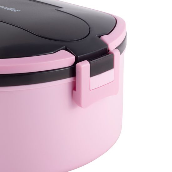 Ланч бокс 750 мл. Kamille KM 2138 (пластик, нержавеющая сталь)