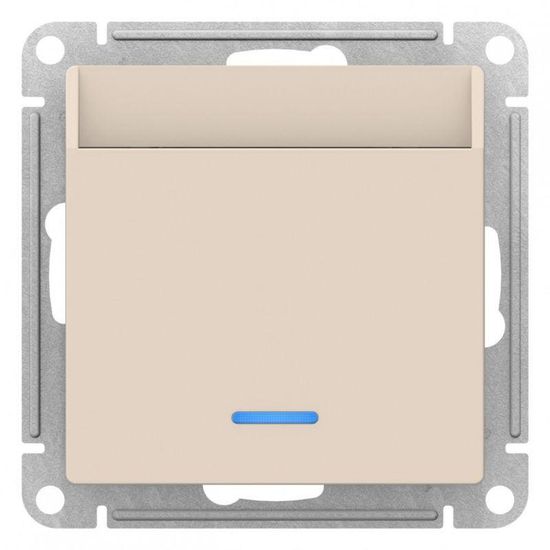 Выключатель карточный СП AtlasDesign 10А IP20 без задержки времени механизм беж. SE ATN000267