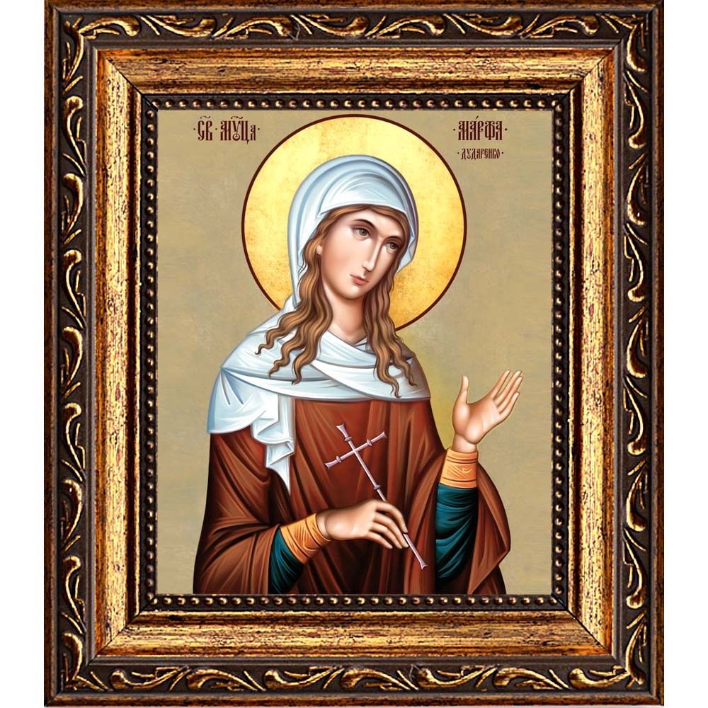 Марфа Дударенко святая мученица. Икона на холсте.