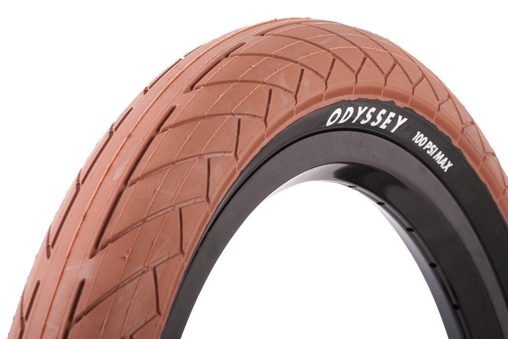 Покрышка Odyssey Tom Dugan сталь (2.30" 100 psi  (песочный / черная боковина)