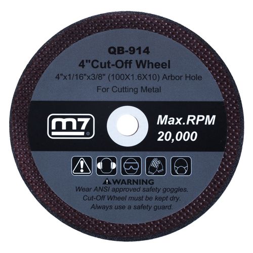 MIGHTY SEVEN (QB-914) Круг отрезной по металлу 100х1,6 мм для QC-234
