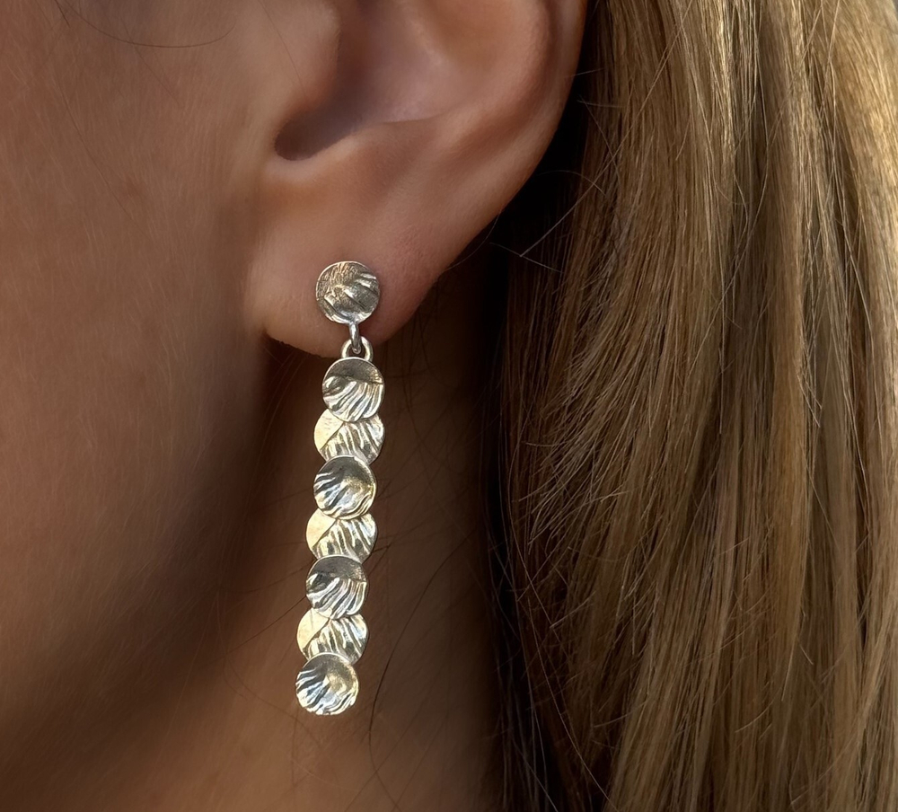 серьги flambé (длинные)