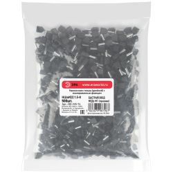 Наконечник-гильза ЭРА NO-225-74 двойной НШвИ 1.5-8 с изолированным фланцем упаковка 500 шт