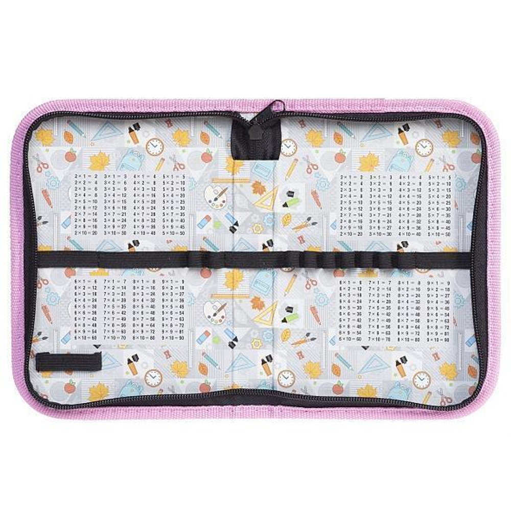 Пенал 190х130мм 1 отделение на молнии с таблистерумножения "Созвездие кота" (Хатбер)