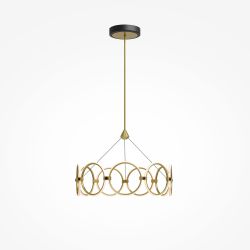 Люстра подвесная светодиодная Maytoni Link MOD357PL-L40BS3K