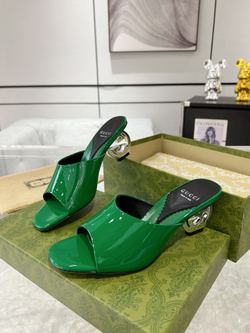 Gucci Interlocking G Heel Sandal 5.5 cm