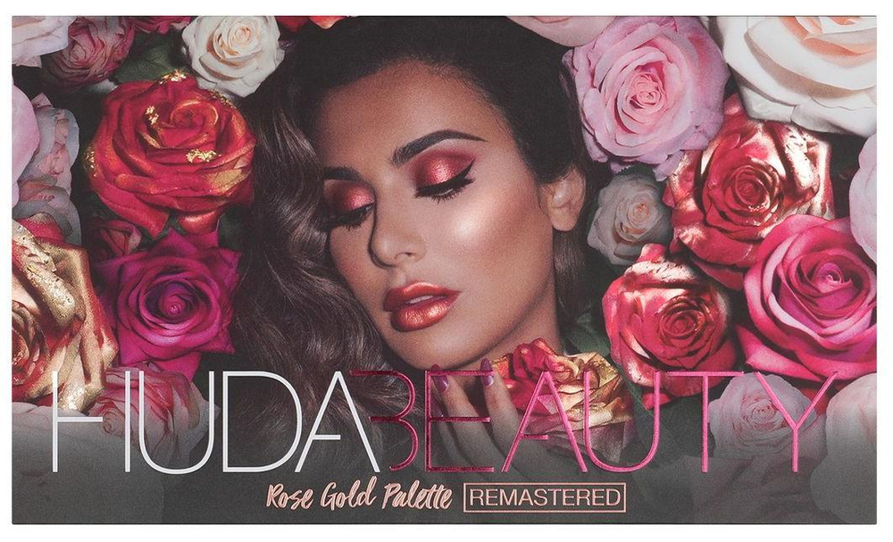 HUDA BEAUTY Rose Gold Remastered Palette палетка теней